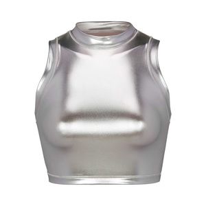 Skims swim mock neck top